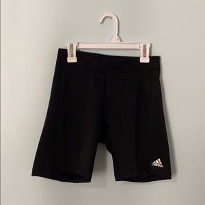 adidas biker shorts, tag cut out, brand new